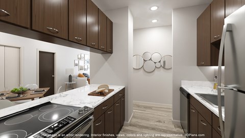 Newly renovated homes at Woodland Villa Apartments in Westland, MI.
