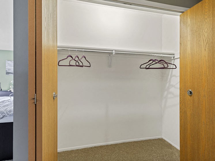 Closet at Franklin River Apartments, Southfield, Mi, 48034