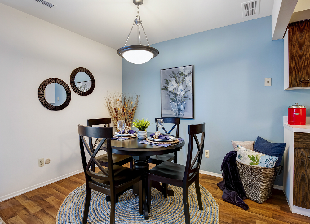 Dining Room Space, Knottingham Apartments, Clinton Township, Michigan