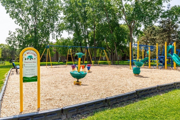 Playground at Lakeside Village Apartments, Clinton Township, Michigan