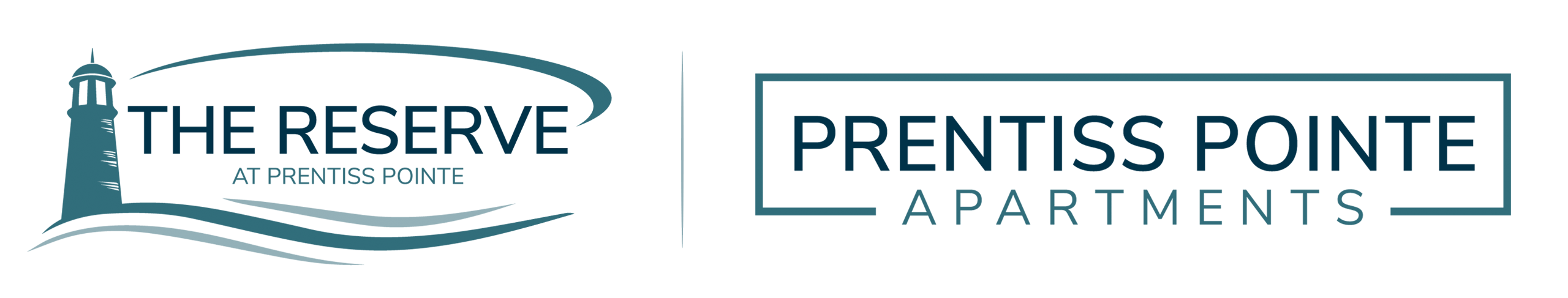 The Reserve at Prentiss Pointe apartments logo.