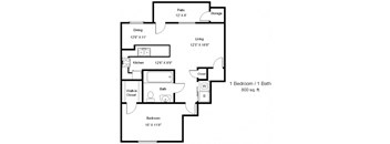 a floor plan of a house with bedrooms and baths and a staircase