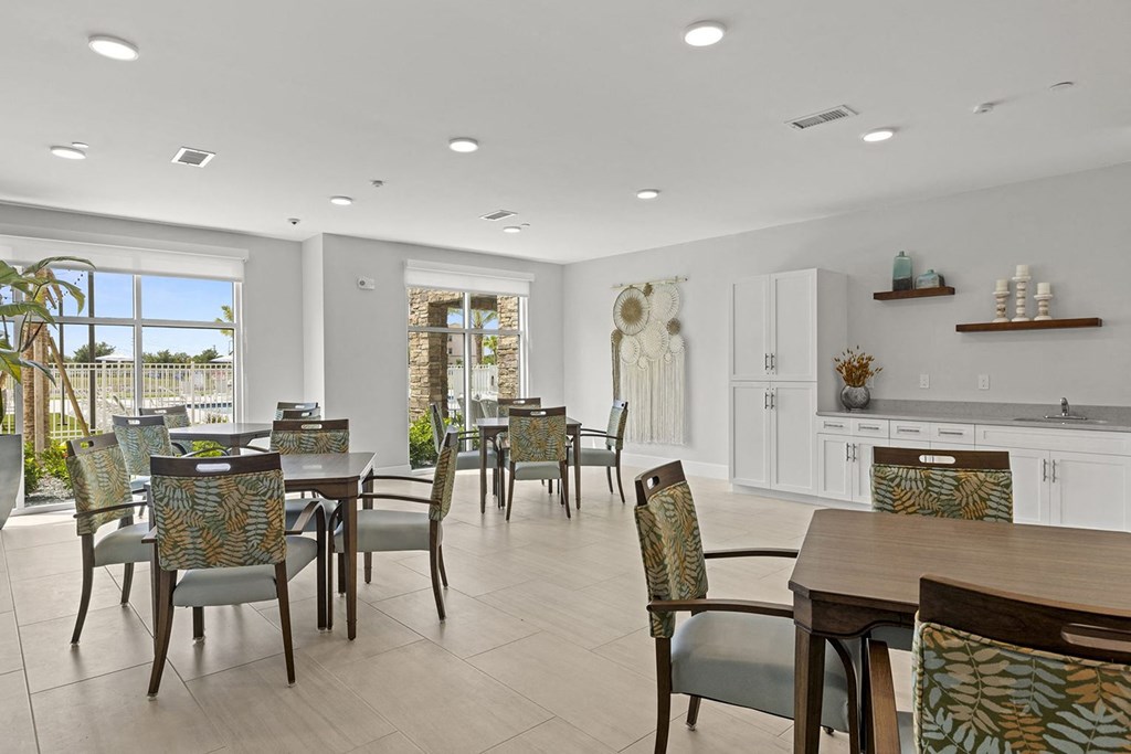 Clubhouse_Activity Room at Osprey Park 62+ Apartments, Florida, 34758