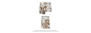 4B Floor Plan at Allasso Ranch Apartments, Surprise, Arizona