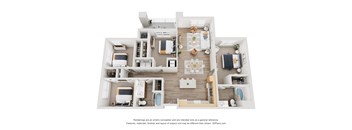4 bed 2 bath B at Arterra Apartment , Surprise, AZ