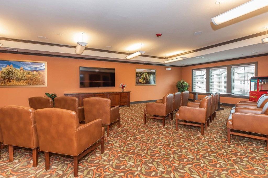 Social Lounge at Mariposa at Clear Creek Webster 55+ Apartments, Texas