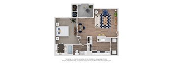 Brazos Floor Plan at Five 49 at River Oaks, Texas, 75165