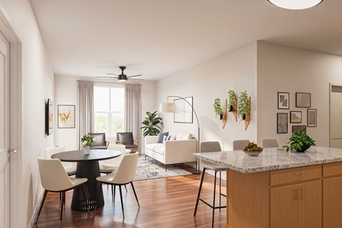 Dominium_Avery_Landing_Kitchen_Dining Room Rendering