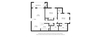 Dominium_Mission at Baytown_2D_2 Bedroom at Mission at Baytown, Baytown, TX