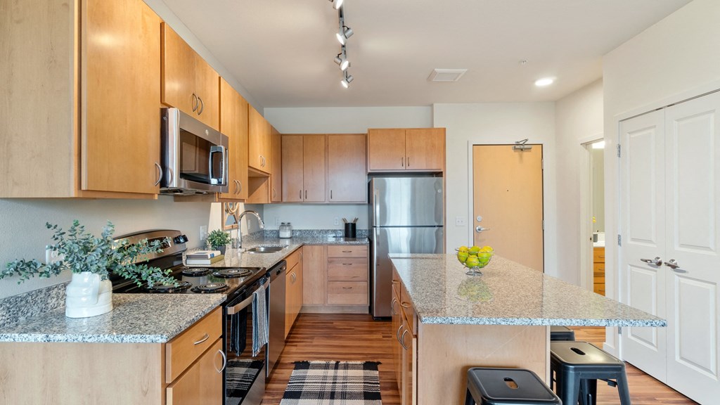 Model Apt Kitchen at Orville Commons, Woodbury, MN