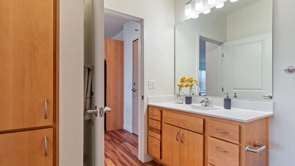 Model Apt Bathroom at Orville Commons, Woodbury, MN 55129