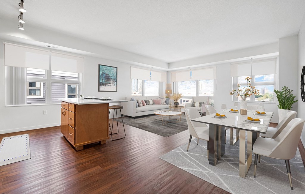 Overview interior at 1500 Nicollet Apartment Homes, Minneapolis, MN