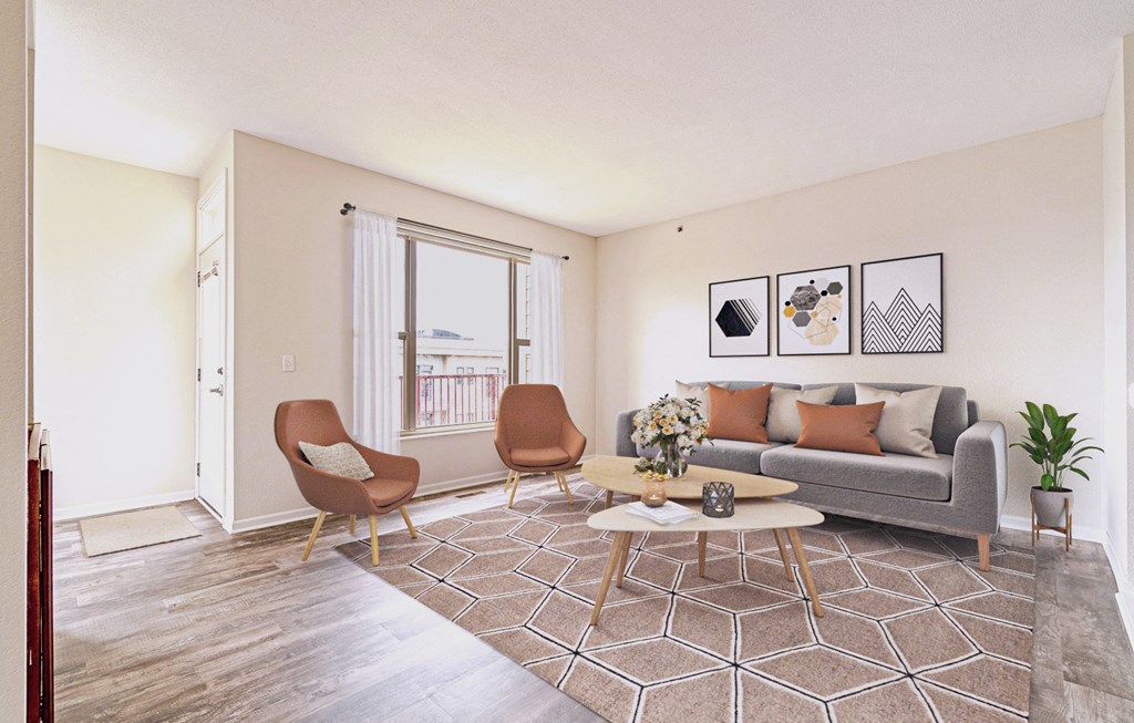 Dominium-808 Berry-Living Room