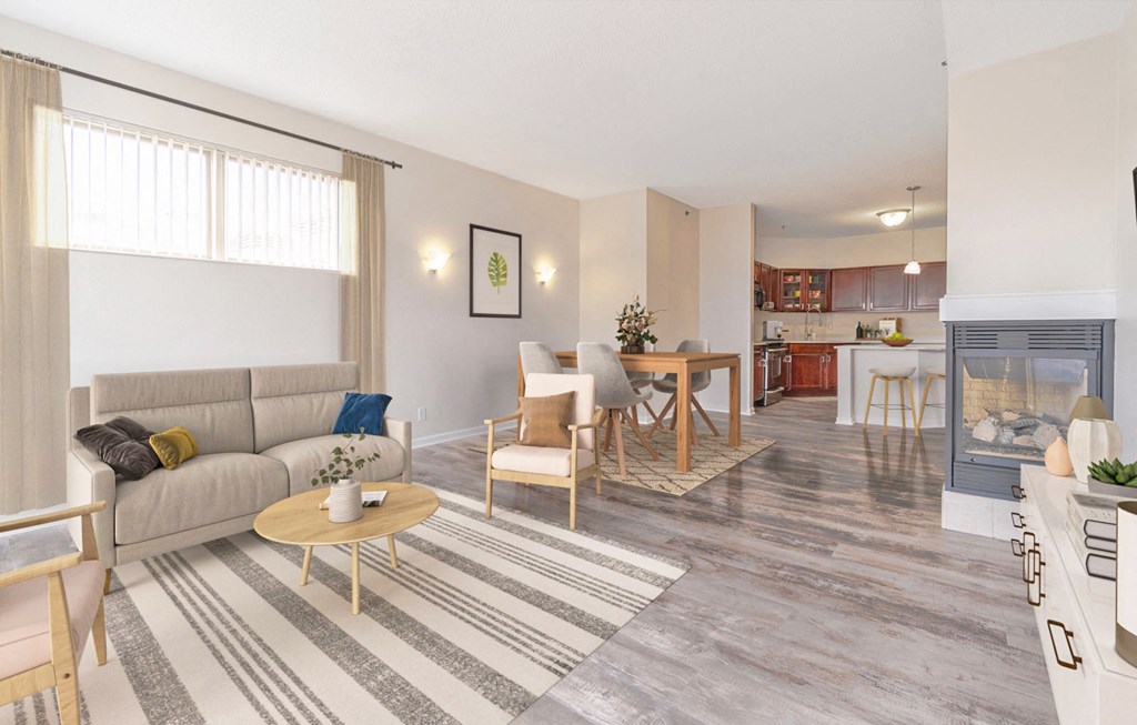 Dominium-808 Berry-Living Room