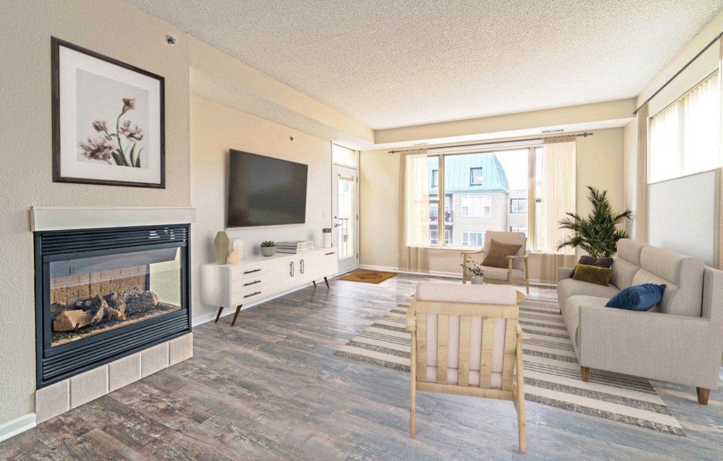 Dominium-808 Berry-Living Room