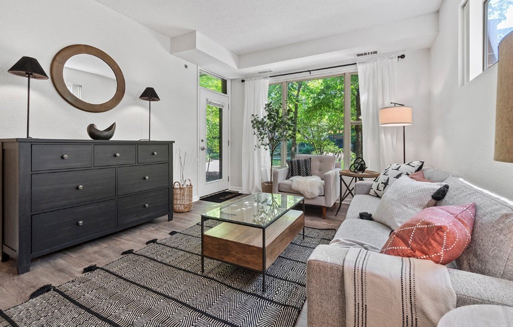 Dominium-808 Berry-Model Living Room