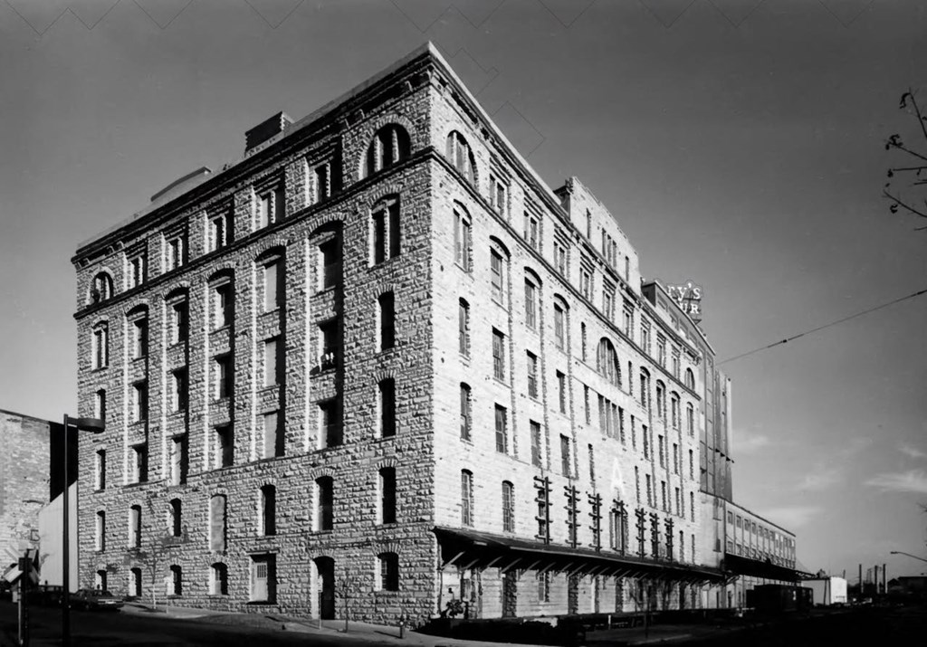 Historic Exterior at A-Mill Artist Lofts, Minneapolis, 55414