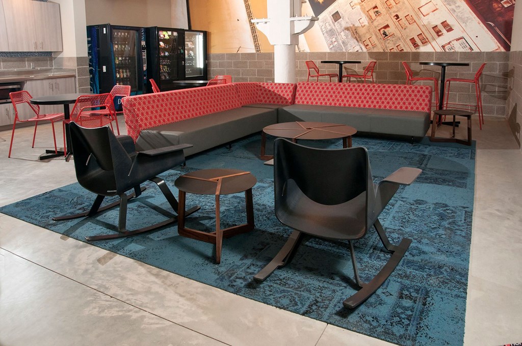 Apartment Lounge at A-Mill Artist Lofts, Minneapolis, MN, 55414