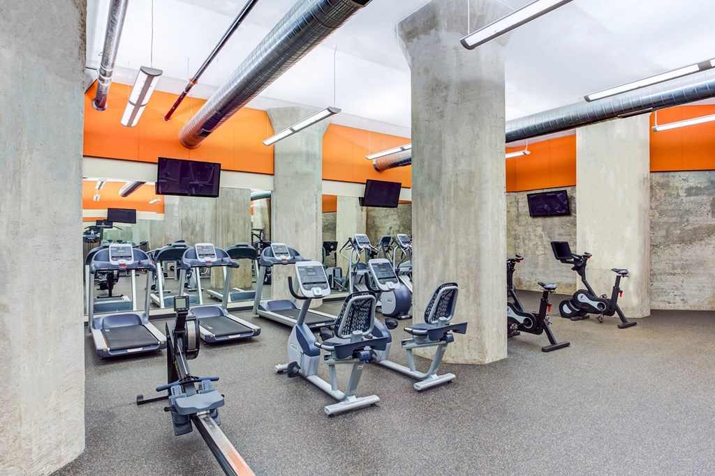 Fitness Center at A-Mill Artist Lofts, Minneapolis, MN, 55414