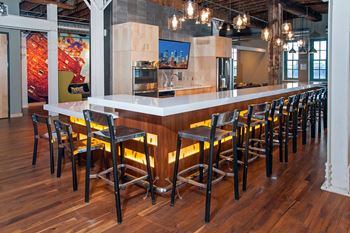 Rooftop Clubroom at A-Mill Artist Lofts, Minneapolis, 55414