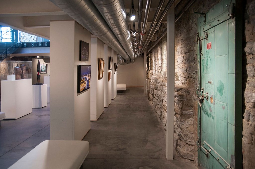 Gallery Hallway at A-Mill Artist Lofts, Minnesota