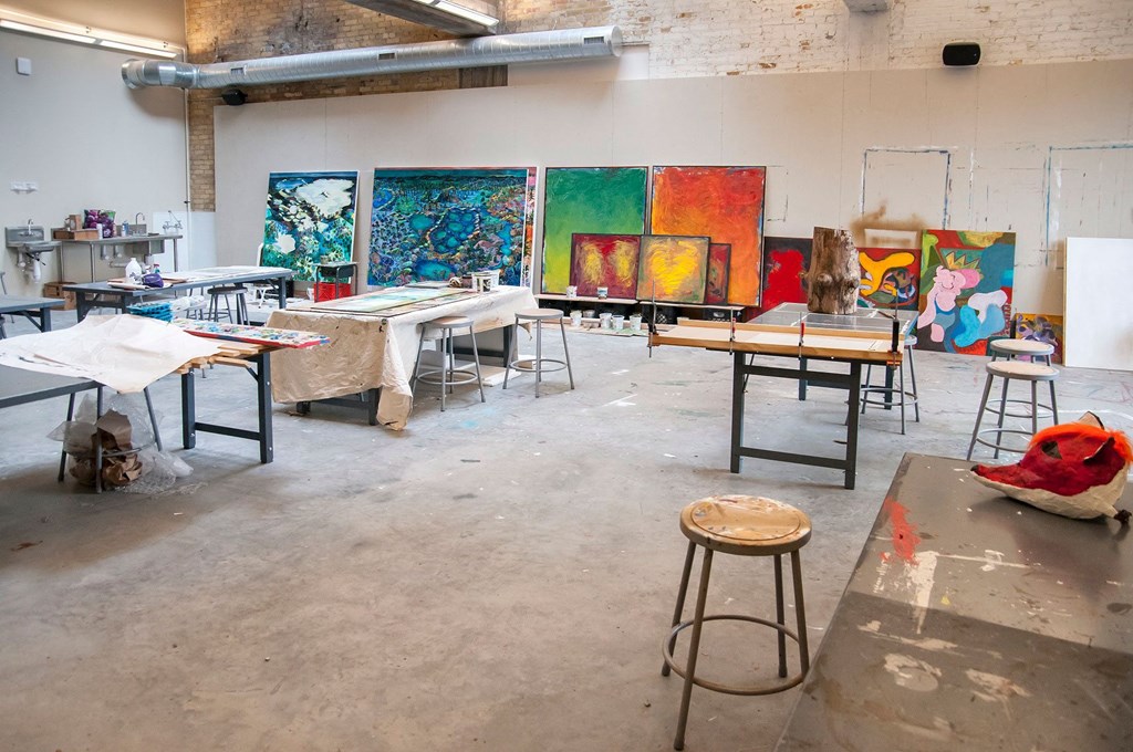 Paint Studio at A-Mill Artist Lofts, Minnesota, 55414