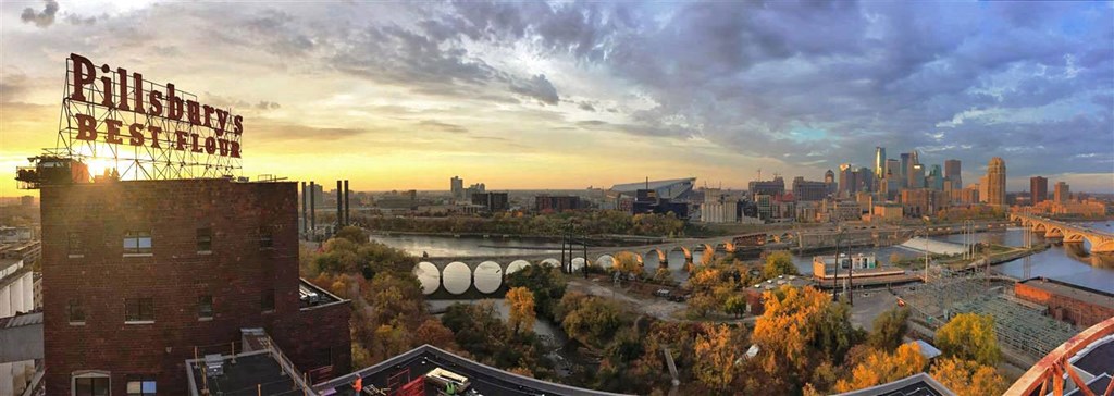 Exterior Overview at A-Mill Artist Lofts, Minnesota, 55414