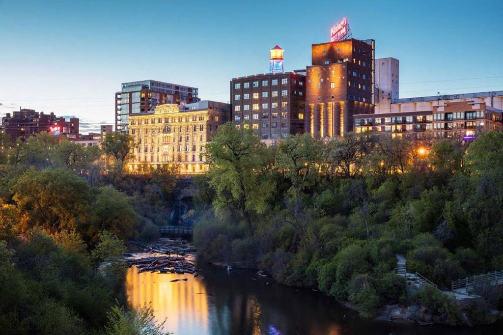 Exterior Overview at A-Mill Artist Lofts, Minneapolis, Minnesota