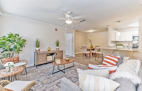 Living Area at Alexander at Stonecrest Apartments, Lithonia
