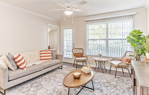Living Room at Alexander at Stonecrest Apartments, Lithonia, GA 30058