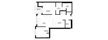 2 Bedroom Floor Plan