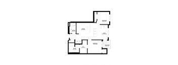 2 Bedroom Floor Plan