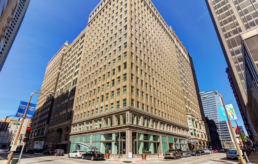 Building Exterior at Arcade Apartments, St Louis, Missouri