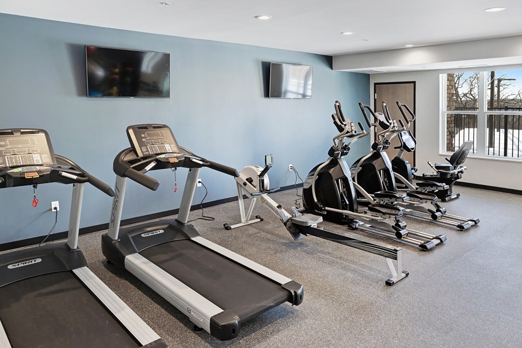 Fitness Center at The Bluffs at Liberty Glen, St. Cloud, MN