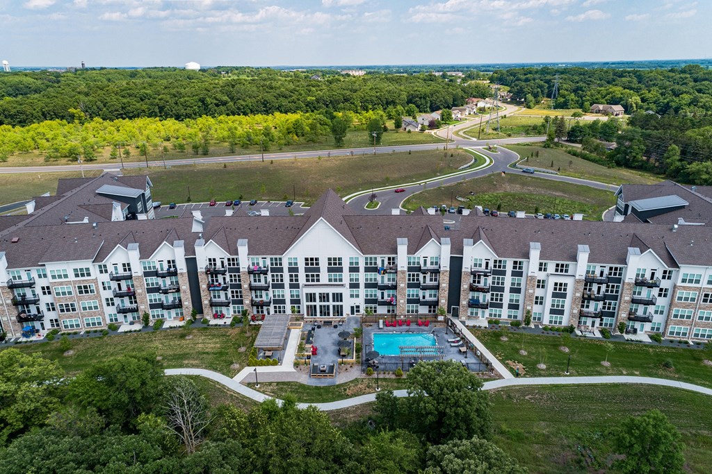 Aerial View of Property at The Bluffs at Liberty Glen, St. Cloud, Minnesota