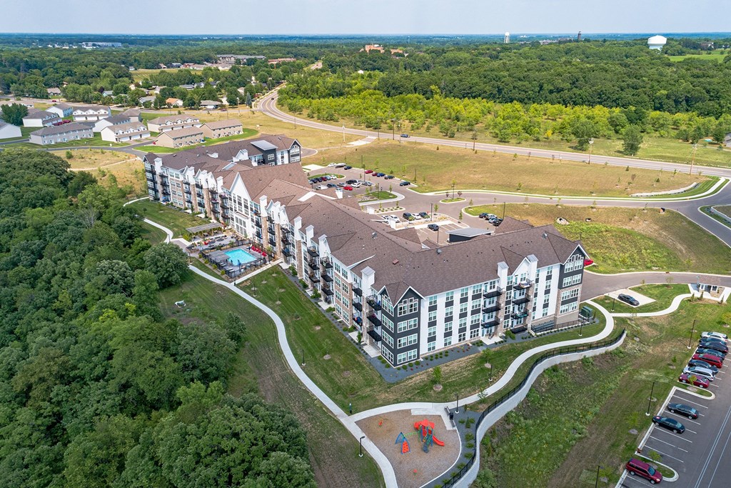 Aerial View at The Bluffs at Liberty Glen, St. Cloud, 56304 