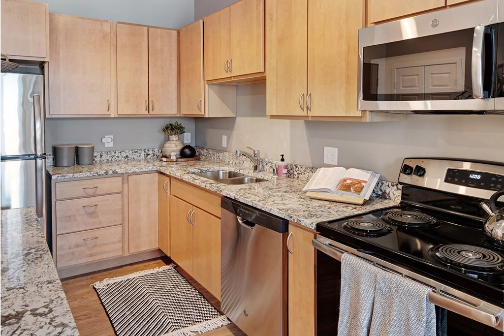 Kitchen at The Bluffs at Liberty Glen, St. Cloud  