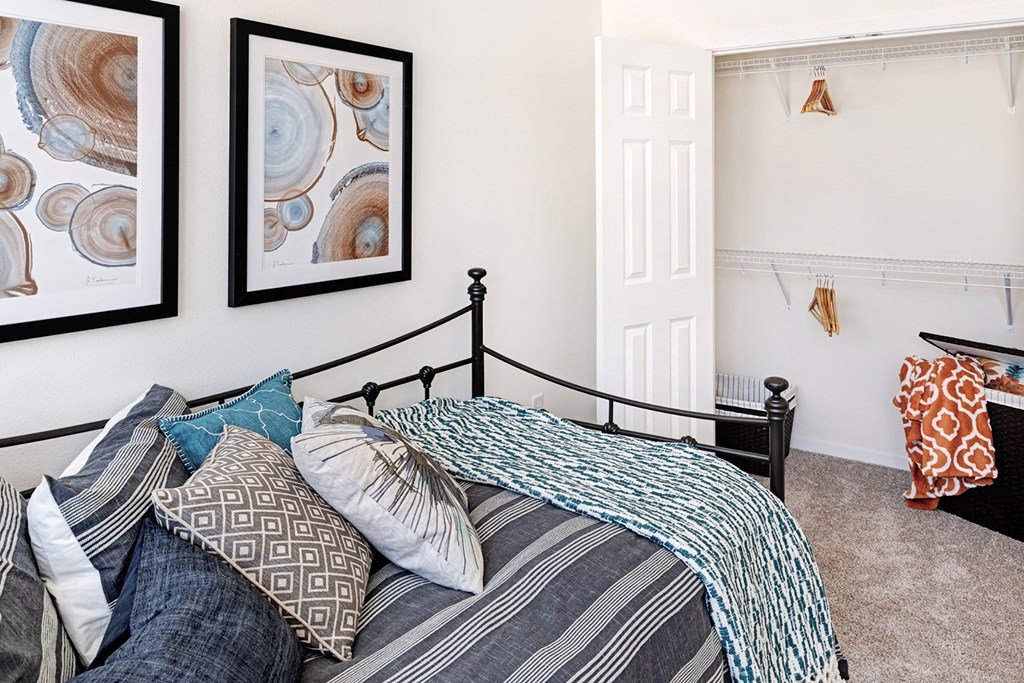 Blue Bedroom at The Bluffs at Liberty Glen, Minnesota