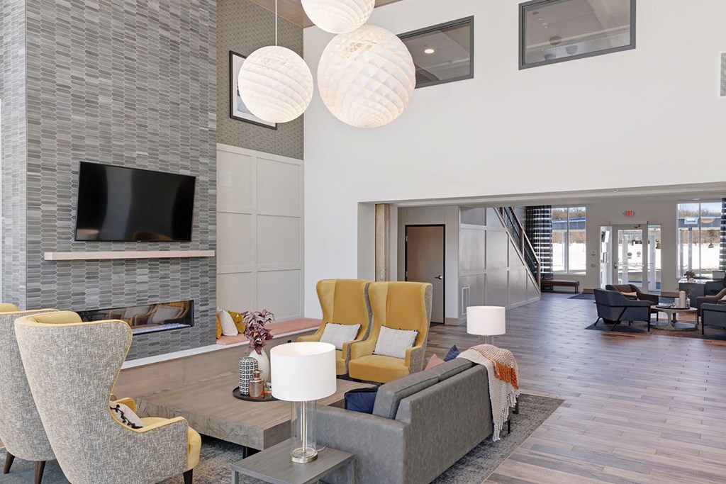 Community Room at The Bluffs at Liberty Glen, Minnesota 56304