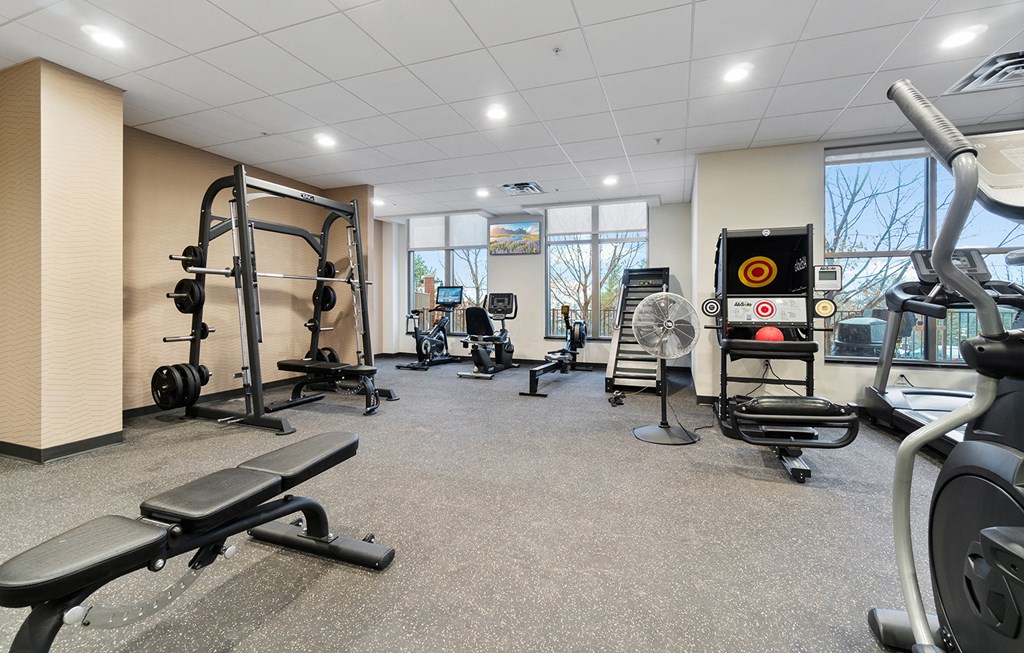 Modern Fitness Center at The Bluffs at Nine Mile Creek, Minnesota