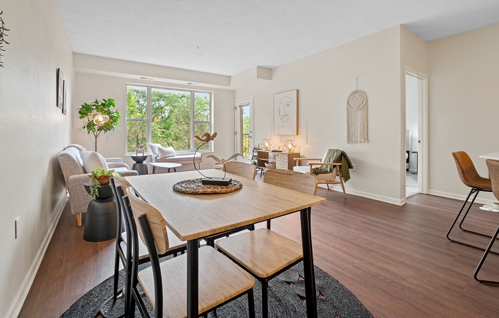 Dining Room at The Bluffs at Nine Mile Creek, Eden Prairie, MN, 55344
