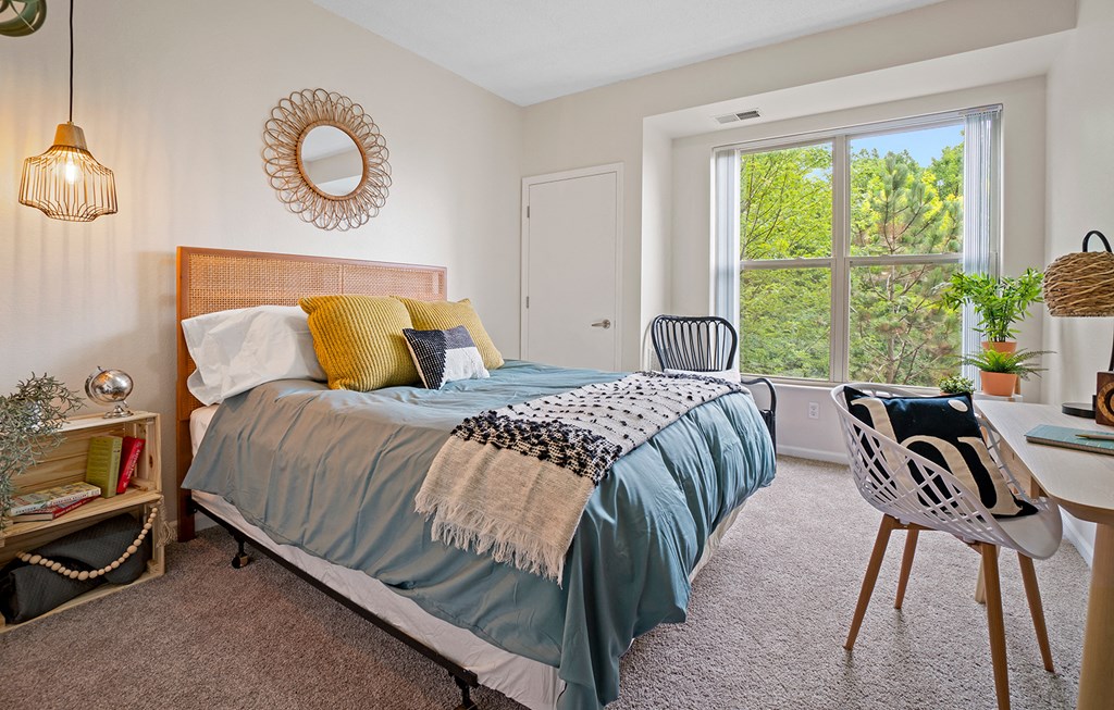 Gorgeous Bedroom Gorgeous Bedroom at The Bluffs at Nine Mile Creek, Eden Prairie, MN, 55344