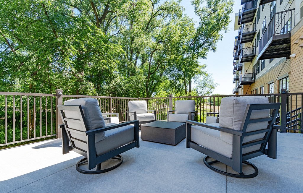 Lounge  at Bren Road Station 55+ Apartments, Minnetonka, 55343