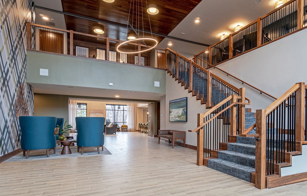 Common Area at Bren Road Station 55+ Apartments, Minnetonka, MN