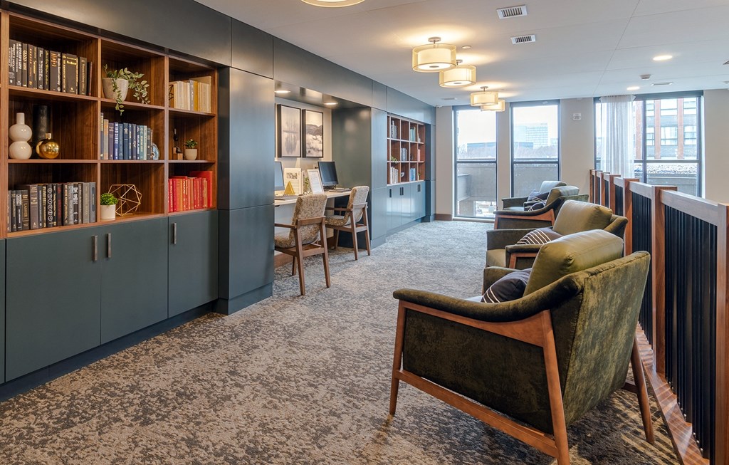 Common Area decorat Bren Road Station 55+ Apartments, Minnetonka, 55343