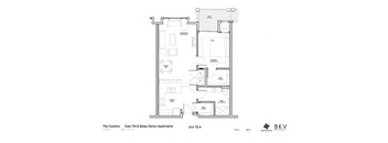 1 Bedroom Floor Plan
