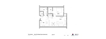 1 Bedroom Floor Plan