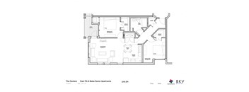 2 Bedroom Floor Plan