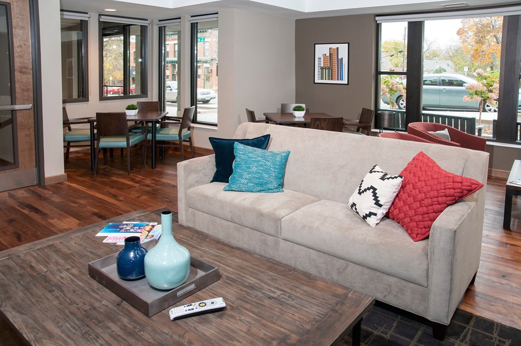 Living Area at The Cambric Senior Apartments, Minnesota