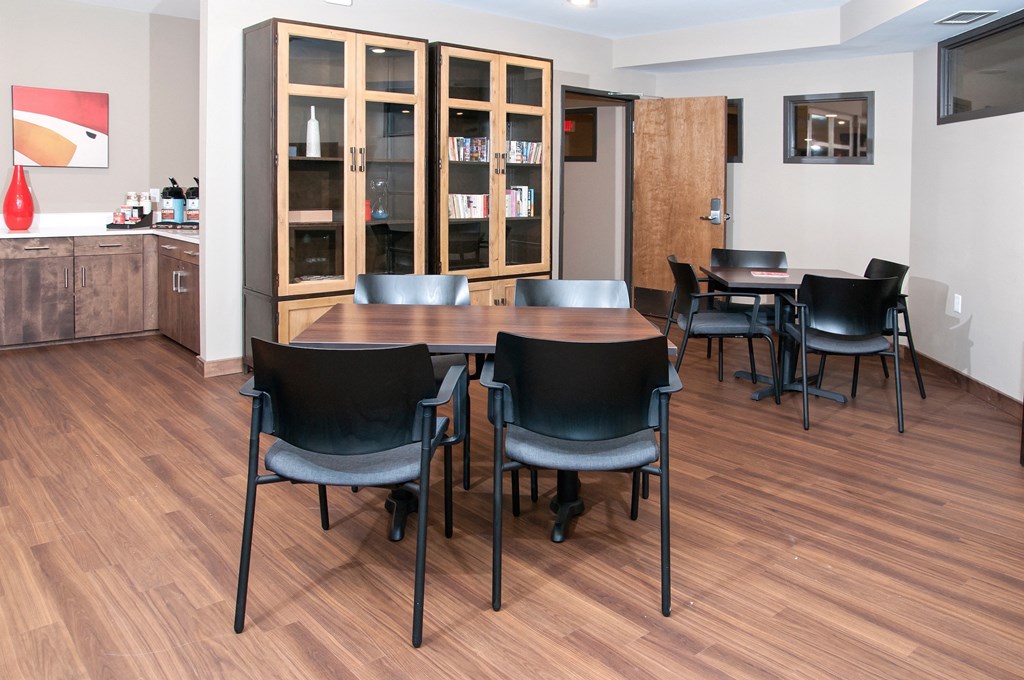 Cards and Crafts Room at The Cambric Senior Apartments, St. Paul, 55106